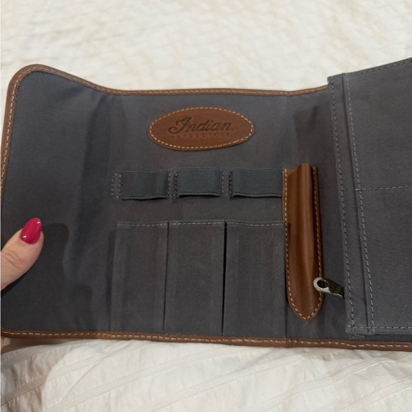 Indian motorcycle tri fold tech wallet - Picture 5 of 8